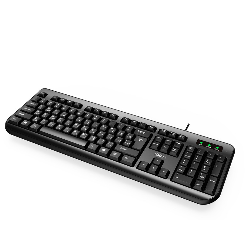 کیبورد یو اس بی هترون HK207