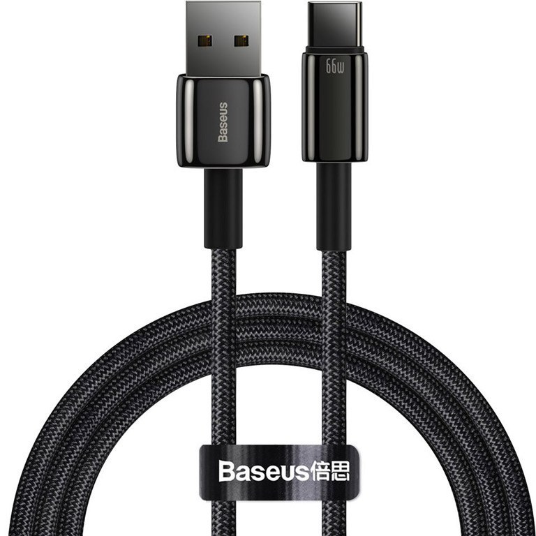 کابل تبدیل USB به USB-C باسئوس مدل CATWJ-B01 طول 1 متر