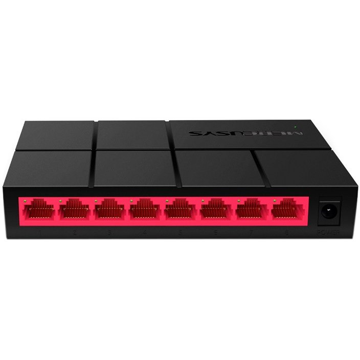 سوییچ 8 پورت گیگابیت و دسکتاپ مرکوسیس مدل MS108G