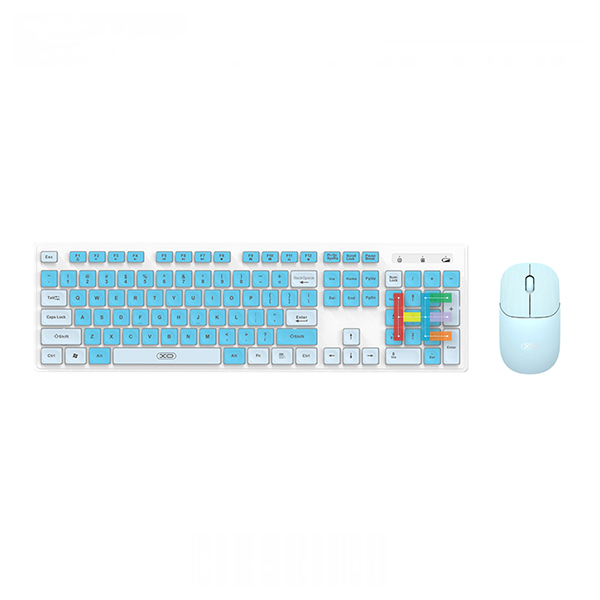 کیبورد و ماوس بی سیم ایکس او مدل XO KB-05