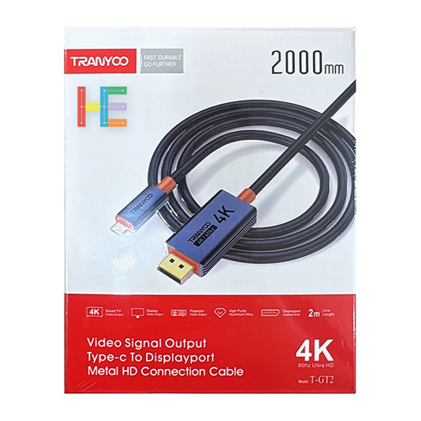 کابل 3 متری تبدیل HDMI به Type-C ترانیو مدل GT3