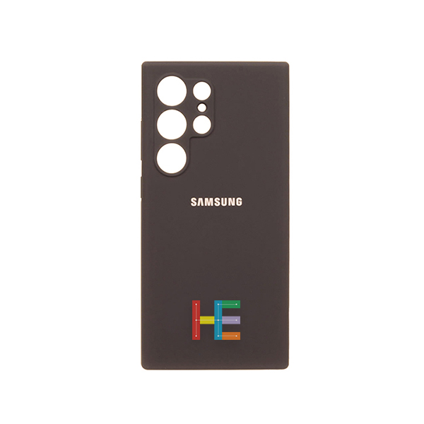 قاب سیلیکونی رنگ مشکی سامسونگ | مناسب برای Galaxy S24 Ultra