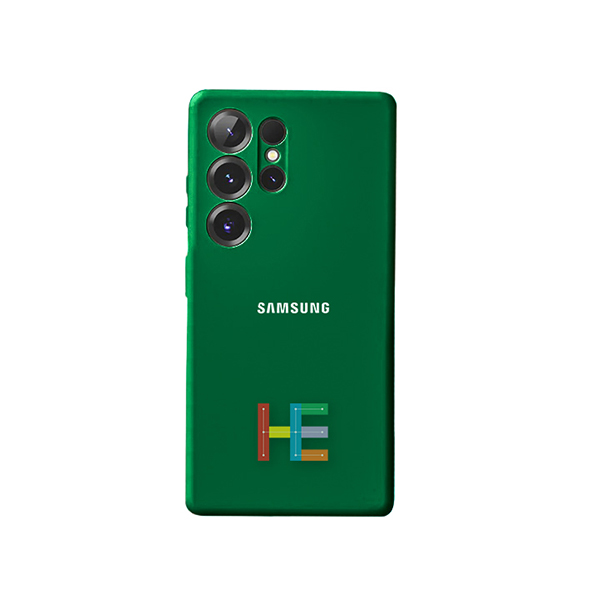 قاب سیلیکونی رنگ سبز سامسونگ | مناسب برای Galaxy S25 Ultra