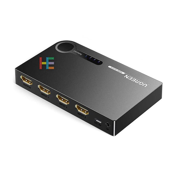سوییچ 3 پورت 1×3 HDMI یوگرین مدل 40234