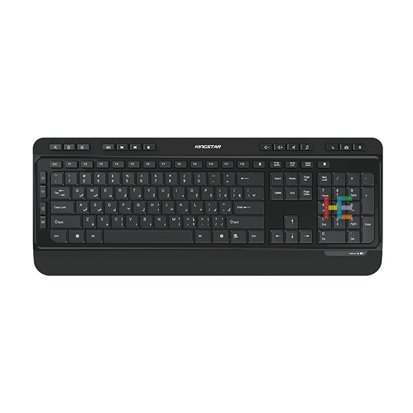 کیبورد بی‌سیم کینگ استار مدل KB97W