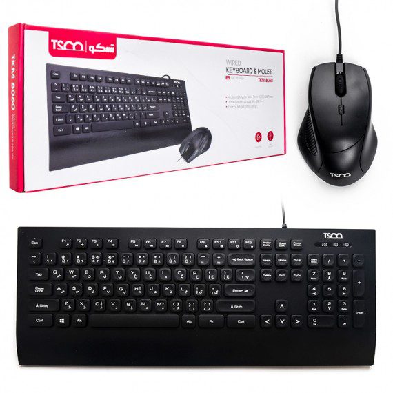 کیبورد و ماوس تسکو مدل TKM8060