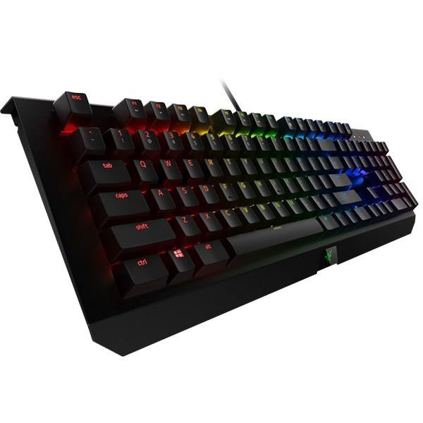 کیبورد مخصوص بازی ریزر مدل BLACKWIDOW GREEN SWITCH