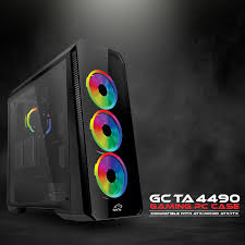 کیس کامپیوتر گیمینگ تسکو مدل GC-TA-4490