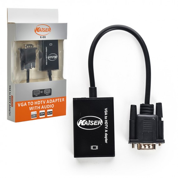 مبدل VGA به HDMI کایزر مدل K-88