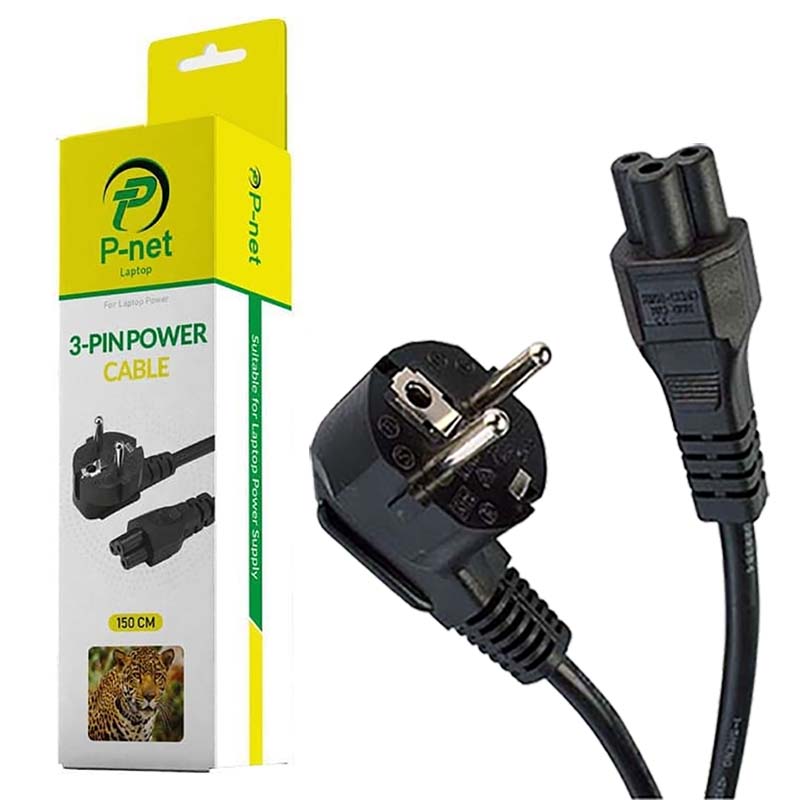 کابل برق 3 پین مدل power cable طول 3 متر