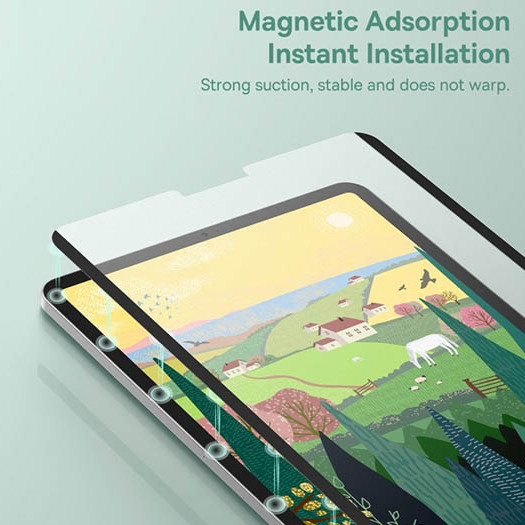 محافظ صفحه نمایش باسئوس مدل SGZM020402 مناسب برای تبلت اپل iPad 5 2018/2020/2021 12.9inch