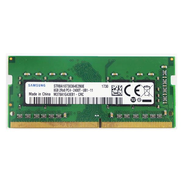 رم لپ‌تاپ Samsung DDR4 ظرفیت ۸ گیگابایت فرکانس 2400MHz