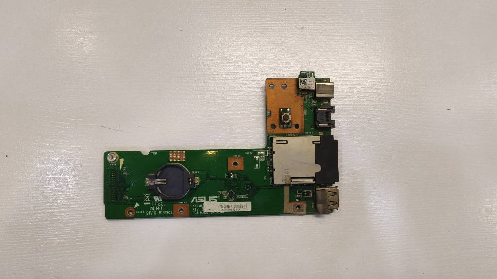 برد پاور، USB، LAN و کارت‌خوان لپ‌تاپ ایسوس ASUS K52JR / K52D