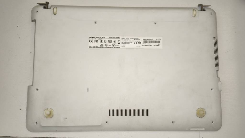 قاب زیر لپ تاپ ایسوس VivoBook X541NA سفید | قاب کف X541N