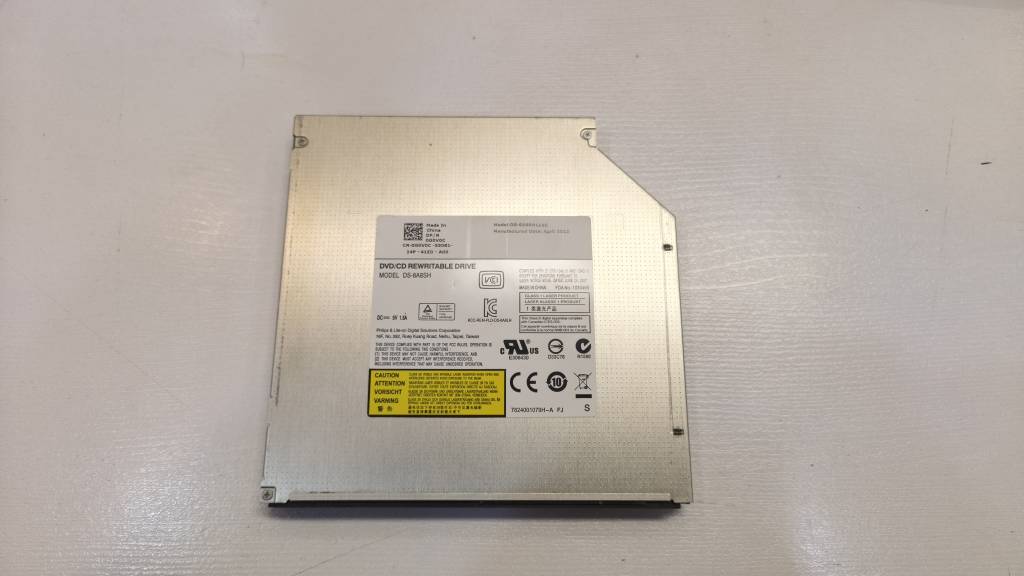 دی وی دی رایتر اینترنال لپ تاپ دل Dell Inspiron N4050 مدل DS-8A8SH ساتا ۱۲.۷ میلی متری - استوک اورجینال