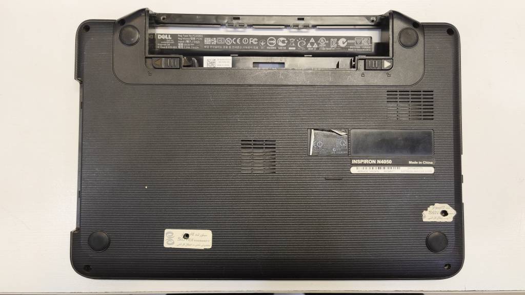 قاب پایین (شاسی زیرین) لپ تاپ دل Dell Inspiron N4050 مشکی - پارت 4U19021 A01 اورجینال
