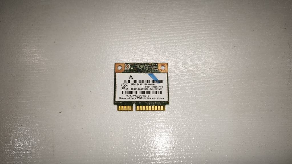 کارت وایرلس و بلوتوث لپ‌تاپ ایسوس ASUS Vivobook X541NA (کوالکام / اورجینال)